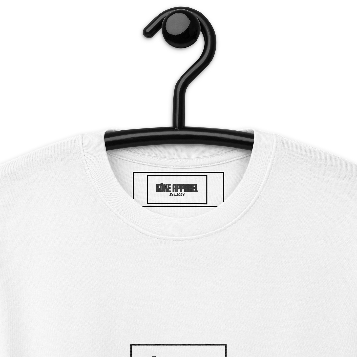 KÖKE apparel brand premium T-shirt in White