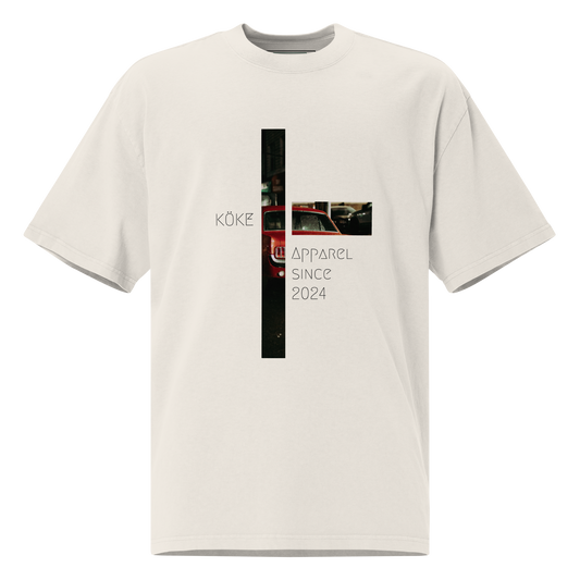 KÖKE Apparel Oversized faded t-shirt