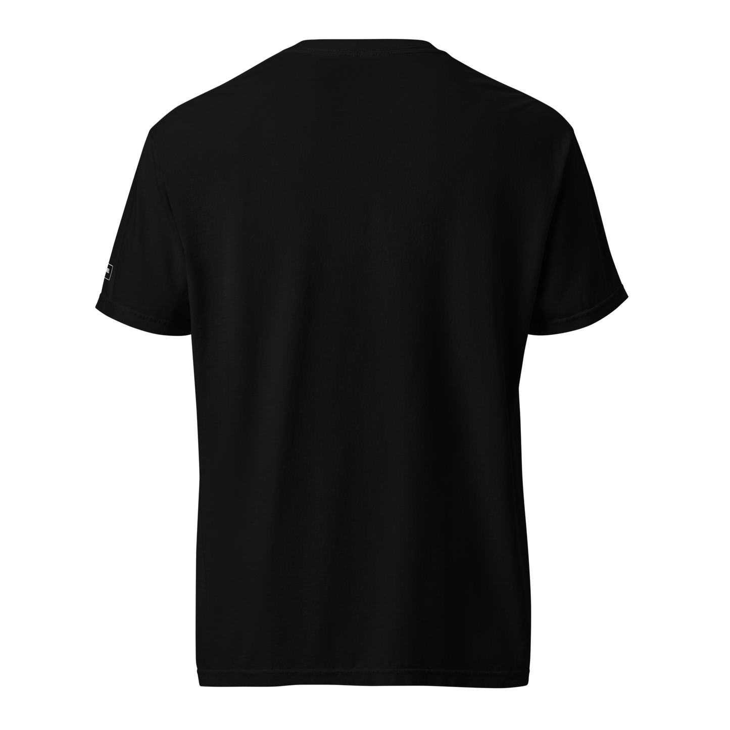 KÖKE apparel brand unisex garment-dyed heavyweight t-shirt with "Box Logo" on the chest.