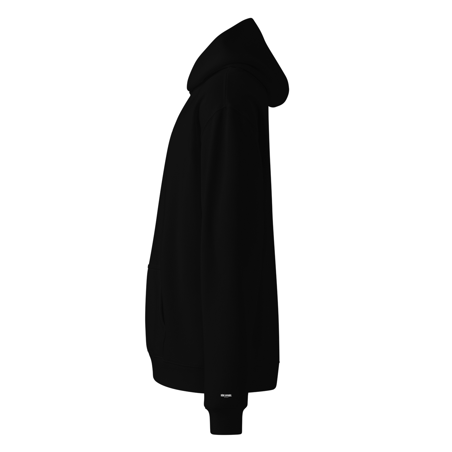 KÖKE apparel brand premium unisex oversized hoodie with "Box Logo" on the chest.