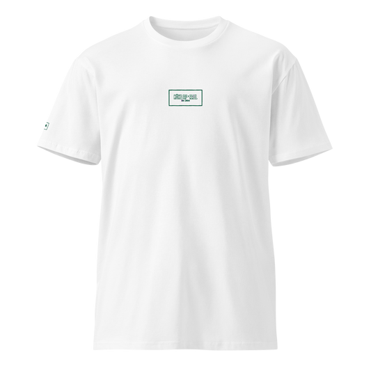 KÖKE apparel brand unisex Premium t-shirt with "Box Logo" on the chest.